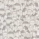 Papier peint Wonderland Noir Blanc -MOONLIGHT- Caselio MLG101119000
