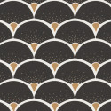 Papier peint Starlight Noir Or -MOONLIGHT- Caselio MLG101139025