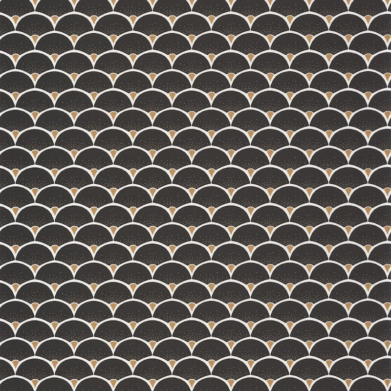 Papier peint Starlight Noir Or -MOONLIGHT- Caselio MLG101139025