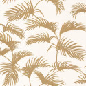 Papier peint Palm Jungle Jaune Blanc -MOONLIGHT- Caselio MLG101250020