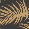 Papier peint Palm Jungle Jaune Noir -MOONLIGHT- Caselio MLG101252090