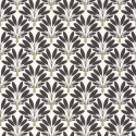 Papier peint Traveller Tree Noir Blanc Or -MOONLIGHT- Caselio MLG101269026