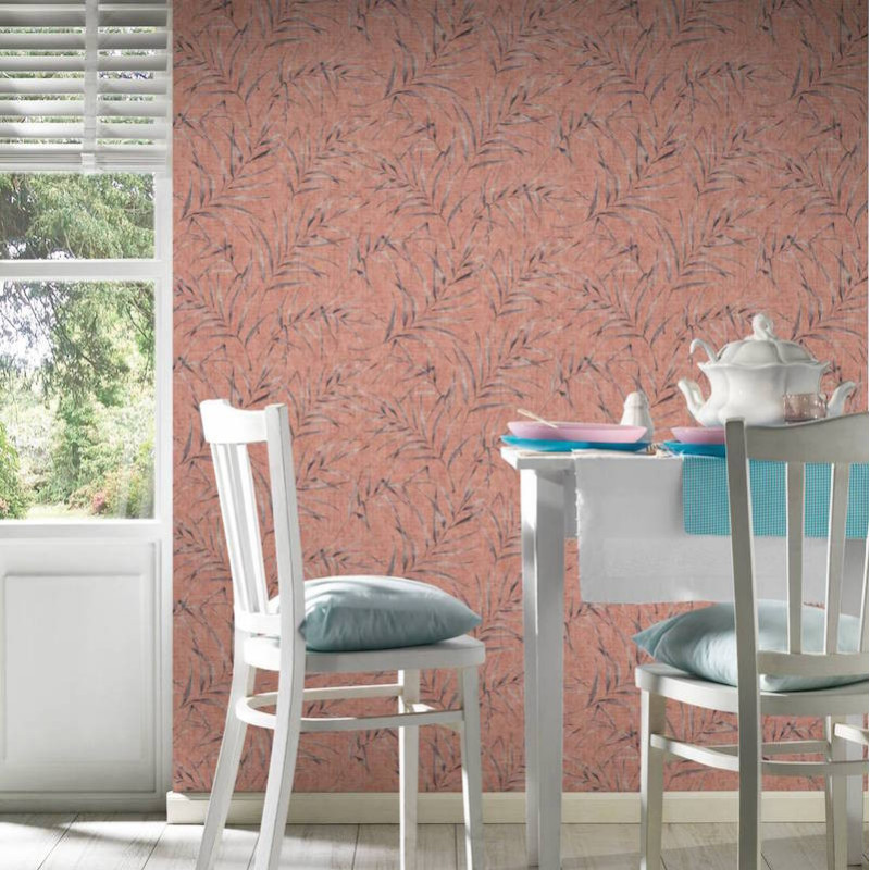 Papier peint Feuillages rose - GREENERY - AS Creation - 373354