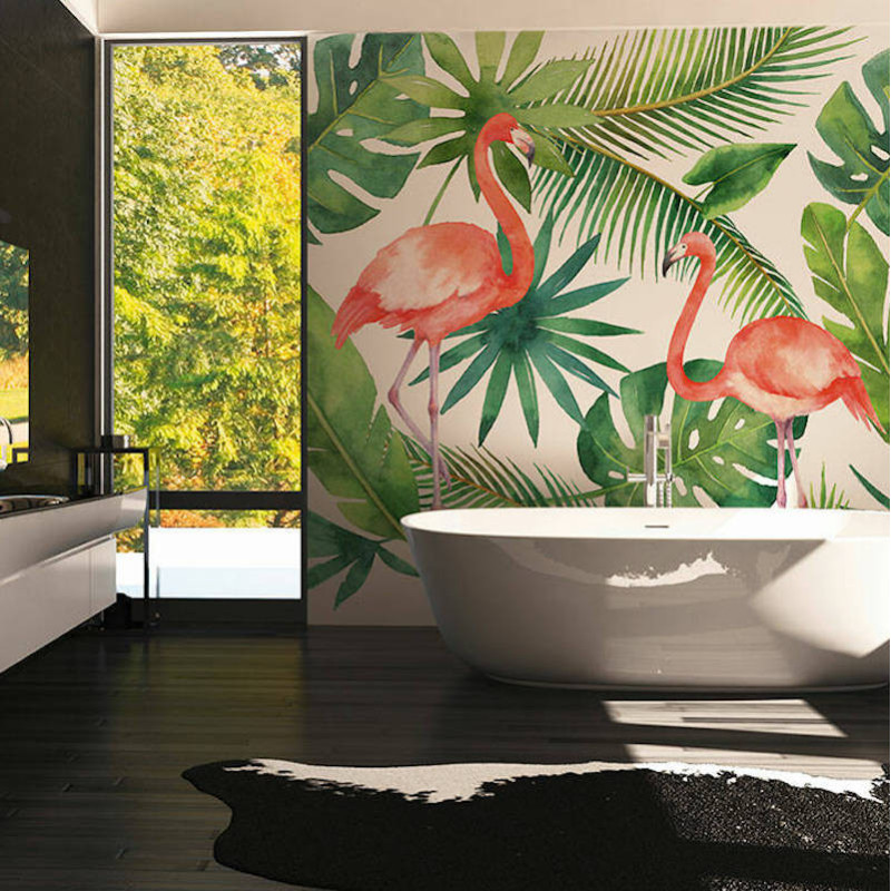 Panoramique Flamingo I - GREENERY - AS Creation - 116612