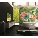 Panoramique Flamingo I -116612- Greenery - AS CREATION