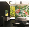 Panoramique Flamingo I -116612- Greenery - AS CREATION