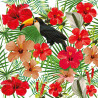 Panoramique Toucan I -11609- Greenery - AS CREATION