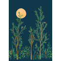 Panoramique Midnight Walk bleu nuit -GREEN LIFE- Caselio GNL101666520
