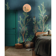 Panoramique Midnight Walk bleu nuit -GREEN LIFE- Caselio GNL101666520