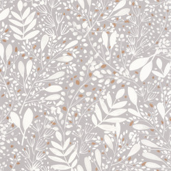 Papier peint Joy gris blanc or - GREEN LIFE - Caselio - GNL101699002