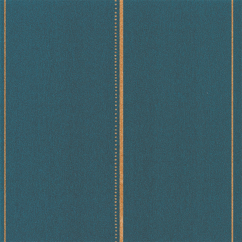 Papier peint Peaceful bleu madura or -GREEN LIFE- Caselio GNL101726122