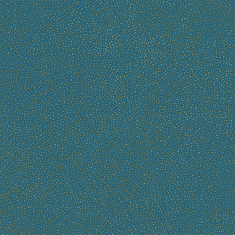 Papier peint Sparkle bleu madura or -GREEN LIFE- Caselio GNL101736128