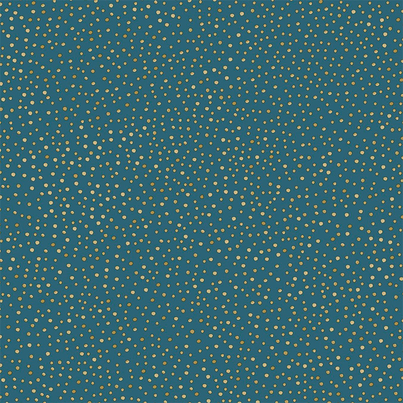 Papier peint Sparkle bleu madura or -GREEN LIFE- Caselio GNL101736128