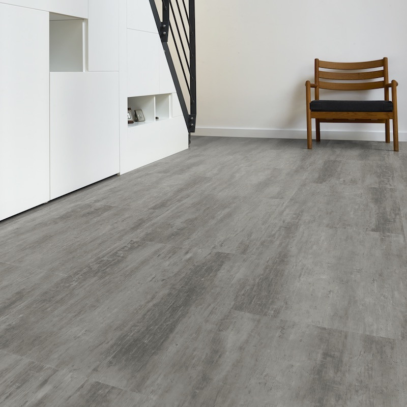 Dalle PVC clipsable "Weathered Concrete 03 - 50LVT1803" - Essentials Tile CORETEC
