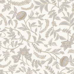 Papier peint Honour gris doré - MYSTERY - Caselio MYY101589000
