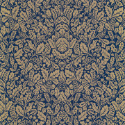 Papier peint Protection bleu indigo doré -MYSTERY- Caselio MYY101616606