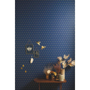 Papier peint Talisman bleu doré -MYSTERY- Caselio MYY101626409