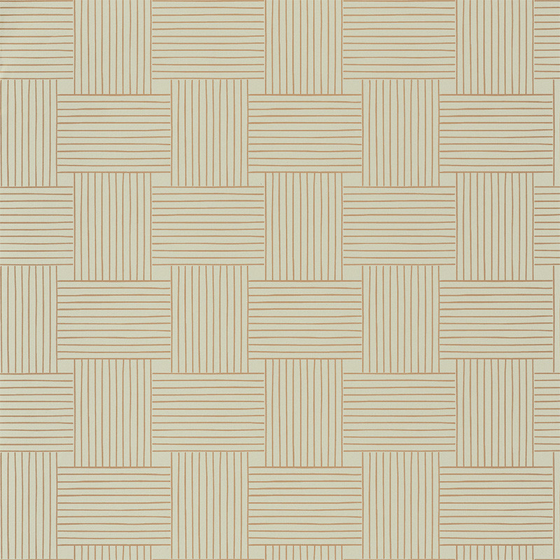 Papier peint Longevity vert d'eau doré - MYSTERY - Caselio - MYY101647811