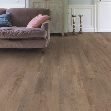 QUICK STEP - Variano - Parquet contrecollé "VAR1631 chêne gris royal huilé"