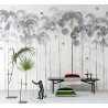 Panoramique Jungle Moon - WILD - KHRÔMA by Masureel
