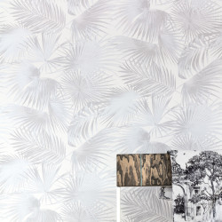 Papier peint Ratan Silver - WILD – Khrôma by Masureel - WIL102