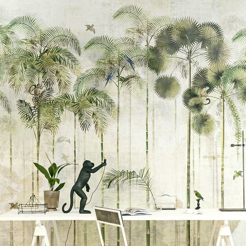 Panoramique Jungle Greenery - WILD - Khrôma by Masureel - DGWIL101