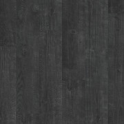 QUICK STEP - Impressive - Lames stratifiées à clipser "IM1862 Planches aspect bois brûlé monolames" (résistant)