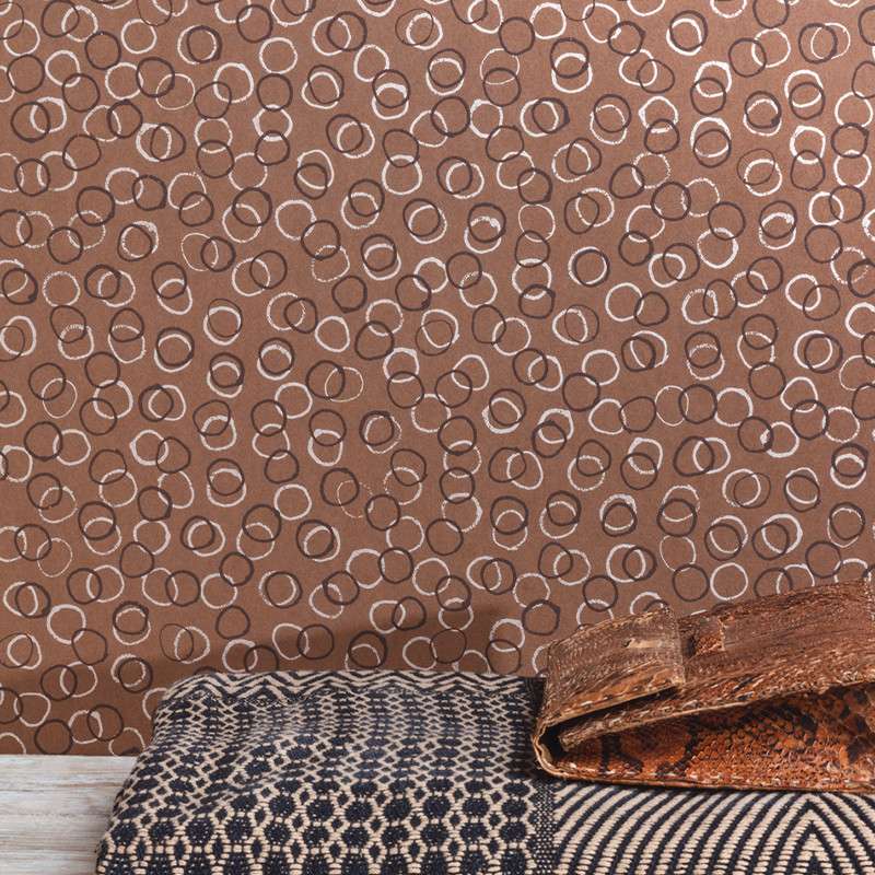 Papier peint Idu Henna - OMBRA - Zoom by Masureel - OMB704