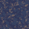 Papier peint Gadagne bleu nuit -JARDINS SUSPENDUS- Casadeco JDSP85206501