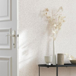 Papier peint Rosa taupe - JARDINS SUSPENDUS - Casadeco - JDSP85211306