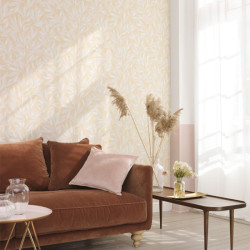 Papier peint Tamaris taupe - JARDINS SUSPENDUS - Casadeco - JDSP85241172