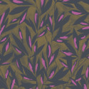 Papier peint Tamaris marron fuchsia -JARDINS SUSPENDUS- Casadeco JDSP85242565