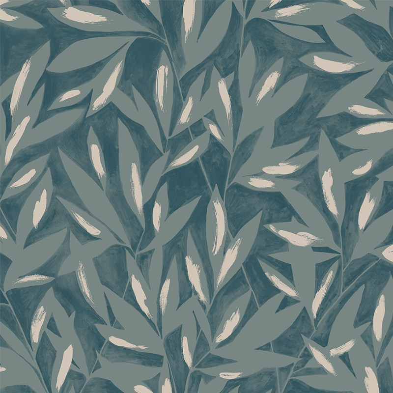 Papier peint Tamaris vert - JARDINS SUSPENDUS - Casadeco - JDSP85247314