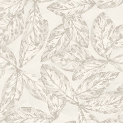 Papier peint Hevea taupe - JARDINS SUSPENDUS - Casadeco - JDSP85251102