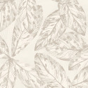 Papier peint Hevea taupe -JARDINS SUSPENDUS- Casadeco JDSP85251102