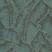 Papier peint Selva vert émeraude -CUBA- Casadeco CBBA84327507