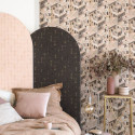 Papier peint Illusion Taupe Rose -UTOPIA- Casadeco UTOP85111327