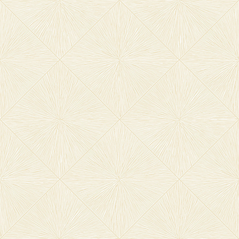 Papier peint Perception Blanc Doré - UTOPIA - Casadeco UTOP85131351