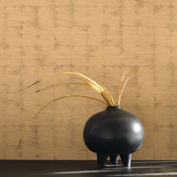 Papier peint Fiction Paille - UTOPIA - Casadeco - UTOP85151429