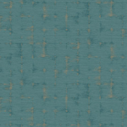 Papier peint Fiction Turquoise - UTOPIA - Casadeco - UTOP85156387