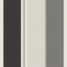 Papier peint Rayures Noir Gris Argent -CLUB BOTANIQUE- Rasch 539035