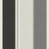 Papier peint Rayures Noir Gris Argent -CLUB BOTANIQUE- Rasch 539035