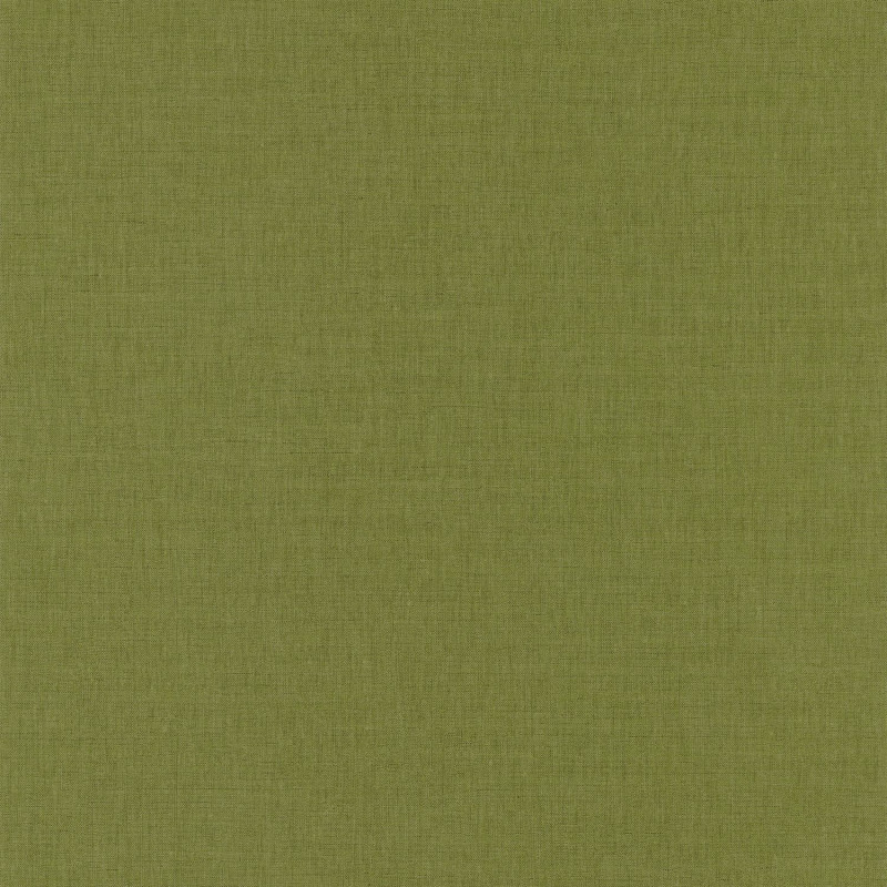 Papier peint Linen Uni vert sapin foncé - LINEN - Caselio - LINN68527350
