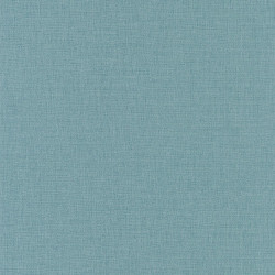 Papier peint Linen Uni bleu gris moyen - LINEN - Caselio - LINN68526355