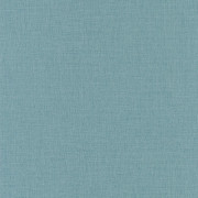 Papier peint Linen Uni bleu gris moyen - LINEN - Caselio - LINN68526355
