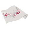 Papier peint Spiral Floral gris et rouge - ERISMANN - 13287-20