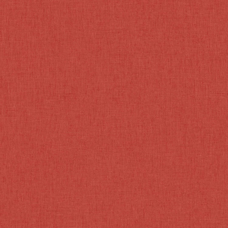 Papier peint Linen Uni rouge - LINEN - Caselio - INN68528000