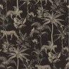 Papier peint 409031 SAVANE motif jungle noir et doré - Rasch Papier peint 409031 SAVANE motif jungle noir et doré - Rasch