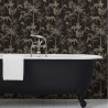 Papier peint 409031 SAVANE motif jungle noir et doré - Rasch Papier peint 409031 SAVANE motif jungle noir et doré - Rasch