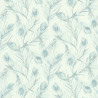 Papier peint vinyl sur intissé PLUMES DE PAON bleu - Lutèce Papier peint vinyl sur intissé PLUMES DE PAON bleu - Lutèce